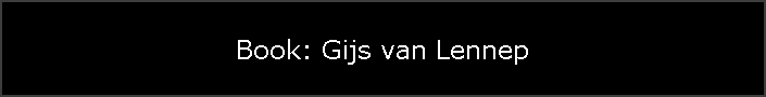 Book: Gijs van Lennep